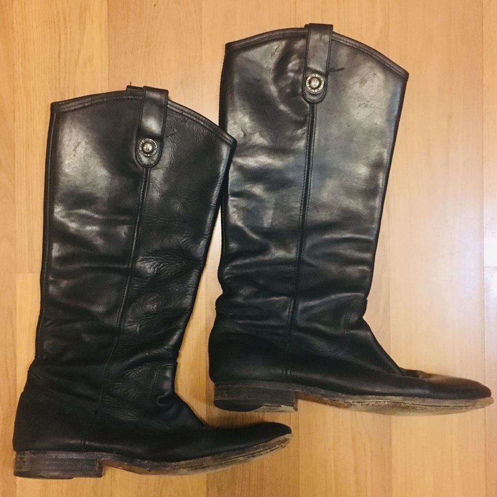 Frye Melissa Button Riding Boots